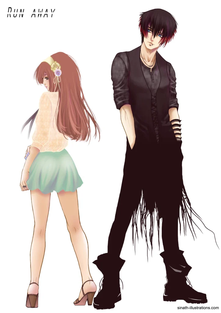 Run away – characters design — Sinath Bou