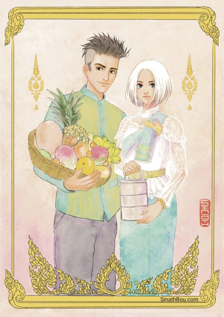 Tenue traditionnelle cambodgienne — Sinath Bou