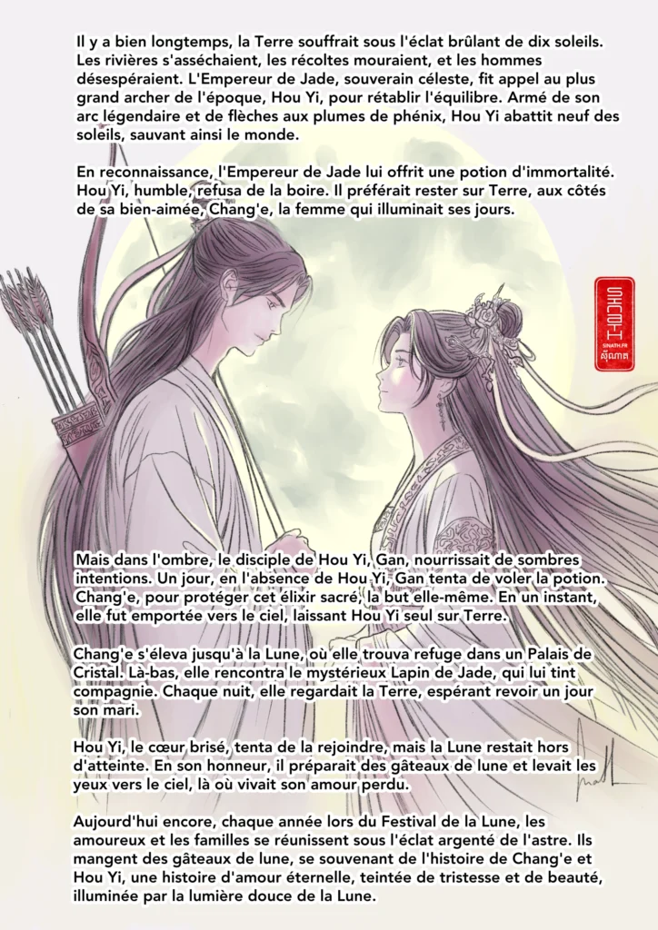 Récit : Légende de Hou Yi et Chang E – Fête de la Lune — Sinath Bou